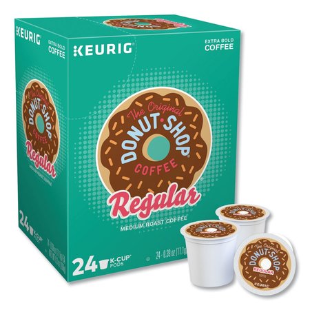 THE ORIGINAL DONUT SHOP Donut Shop Coffee K-Cups, Regular, PK24 PK 60052-101